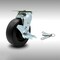 Service Caster 6 Inch SS Polyolefin Caster with Roller Bearing and Brake/Swivel Lock SCC SCC-SS30S620-POR-TLB-BSL - alternate 1